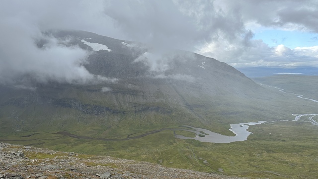 Beginning to notice the altitude.