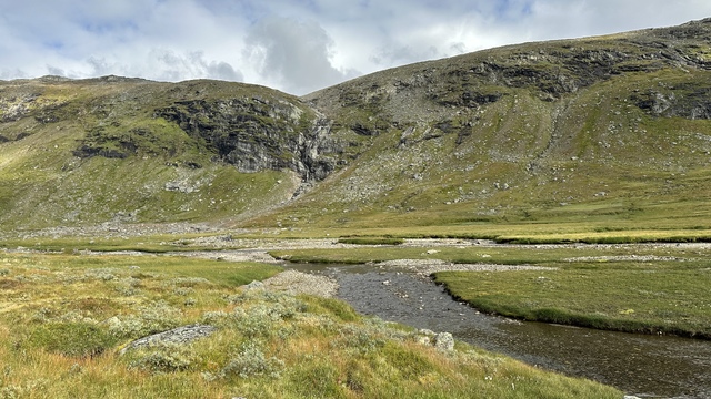 Arrived in Kobåsen. A bit wet but beautiful!