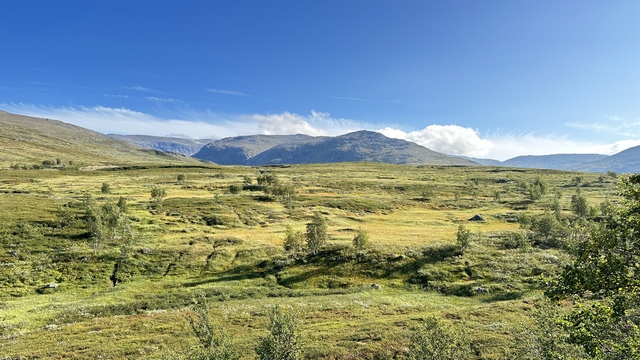Southern Kobåsen in the morning.